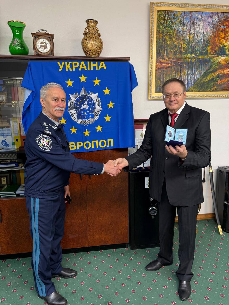 17.02.2026р. Анатолія Володимировича Пешко було урочисто нагороджено Європейською поліцейською асоціацією України (ЄПА).